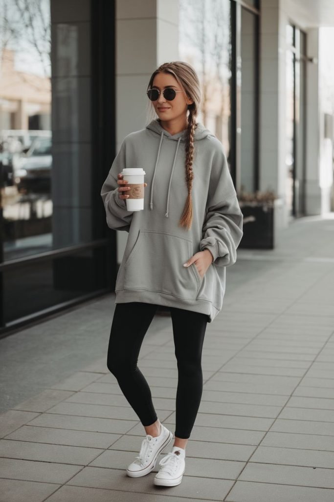 outfit inspo casual hoodie