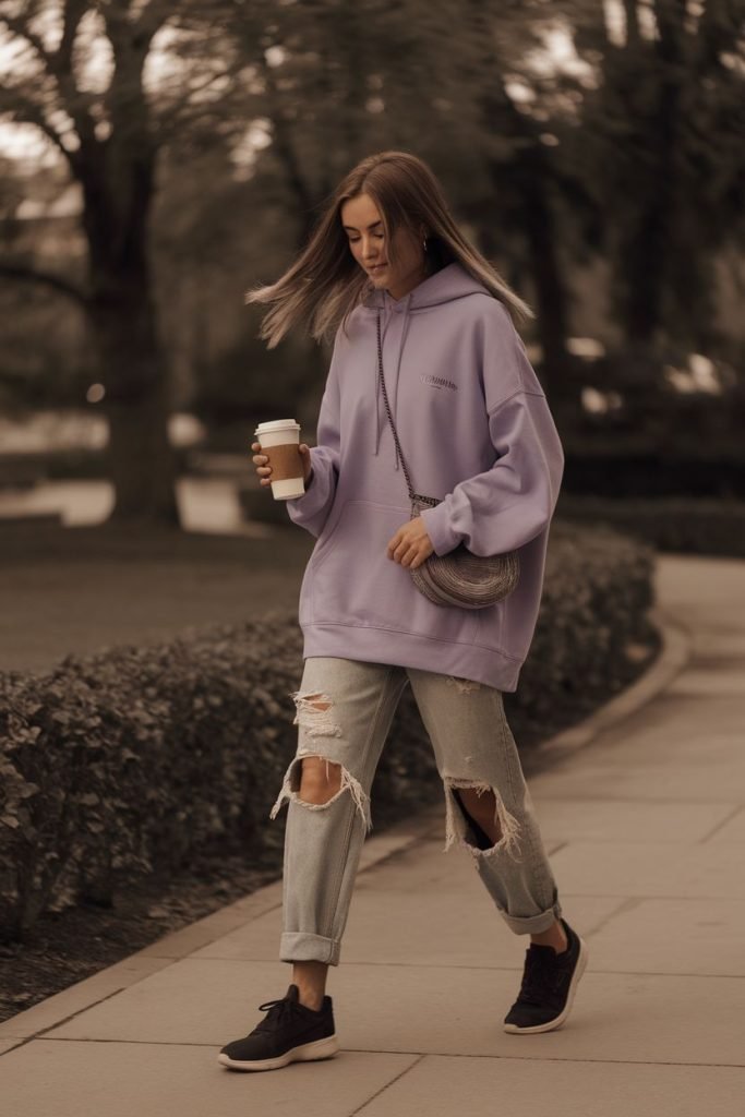 outfit inspo casual hoodie
