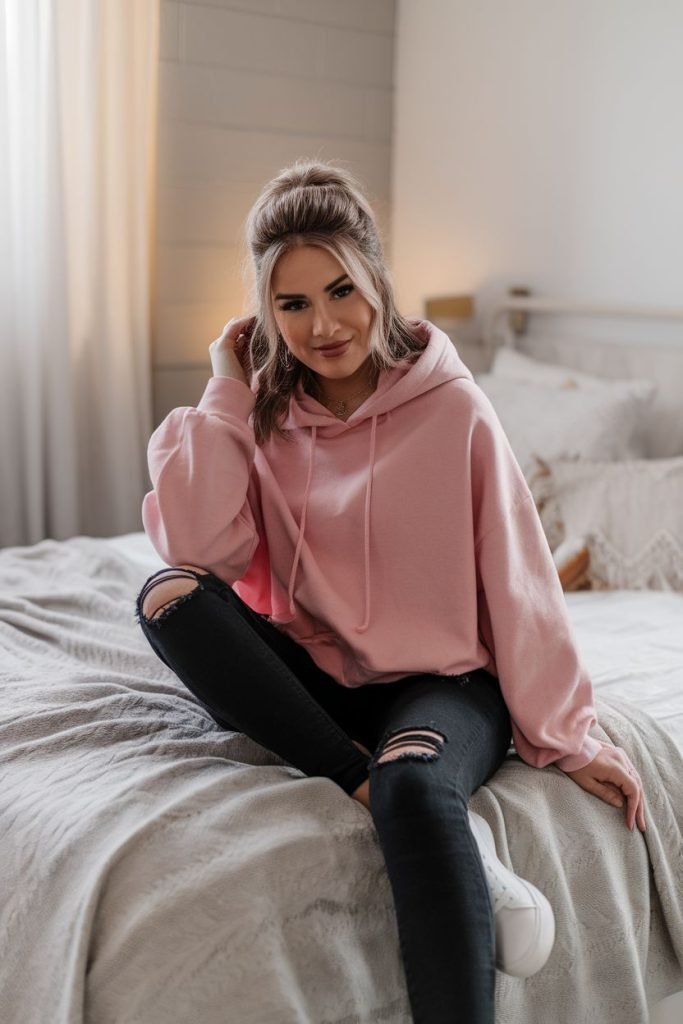 outfit inspo casual hoodie