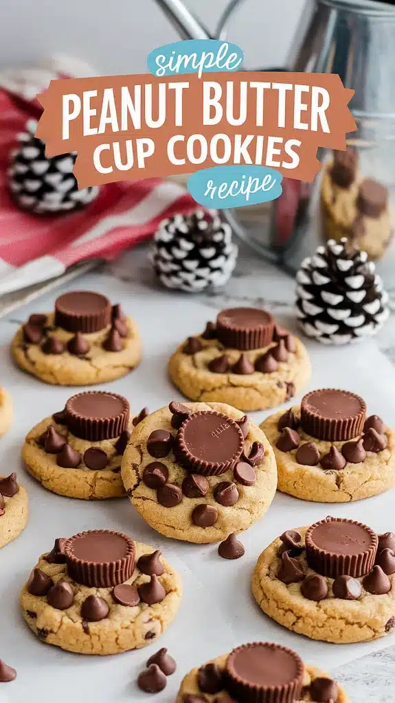 peanut butter cup cookies
