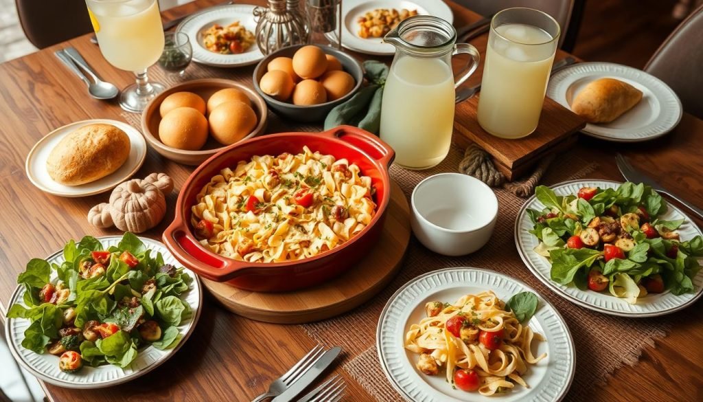 serving suggestions for casserole