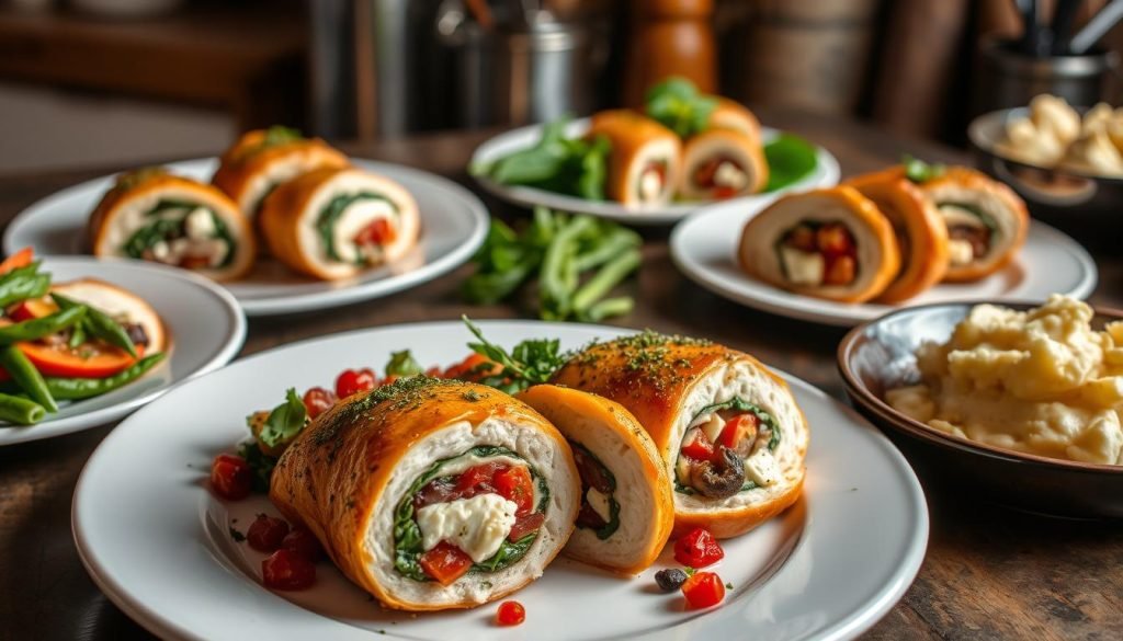 stuffed chicken variations