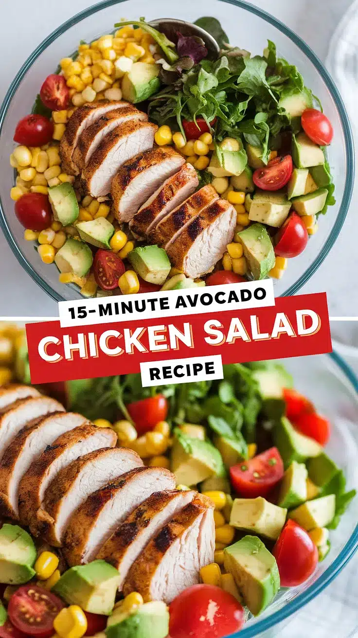 15-Minute Avocado Chicken Salad 1 15-Minute Avocado Chicken Salad