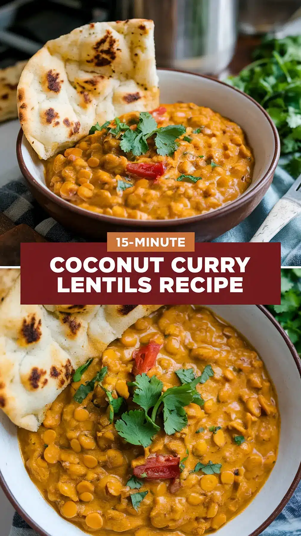 15-Minute Coconut Curry Lentils