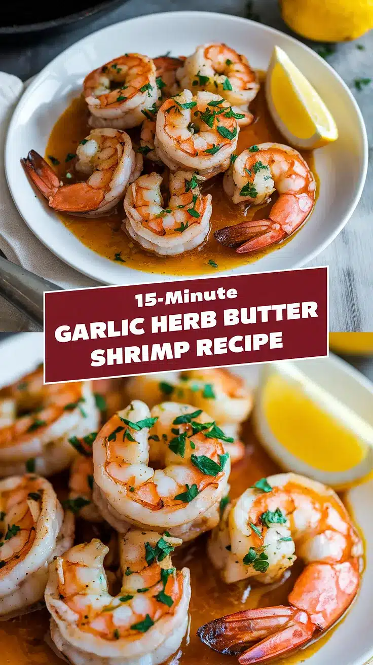 15-Minute Garlic Herb Butter Shrimp
