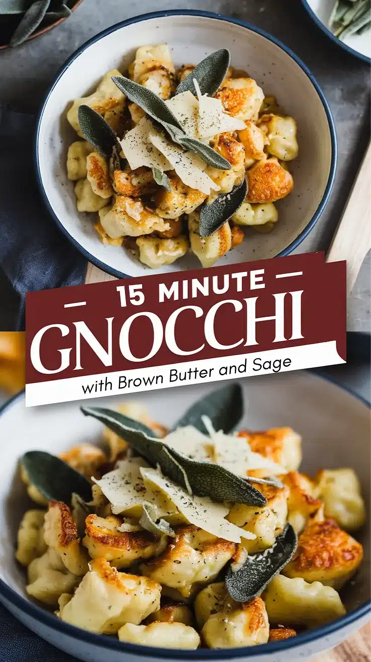 15-Minute Gnocchi with Brown Butter and Sage