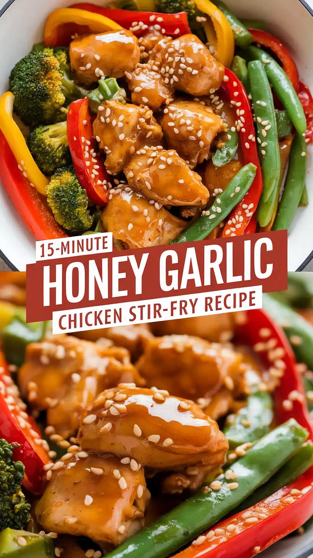15-Minute Honey Garlic Chicken Stir-Fry 1 15-Minute Honey Garlic Chicken Stir-Fry