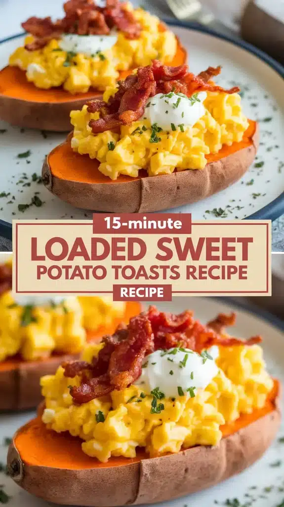 15-Minute Loaded Sweet Potato Toasts
