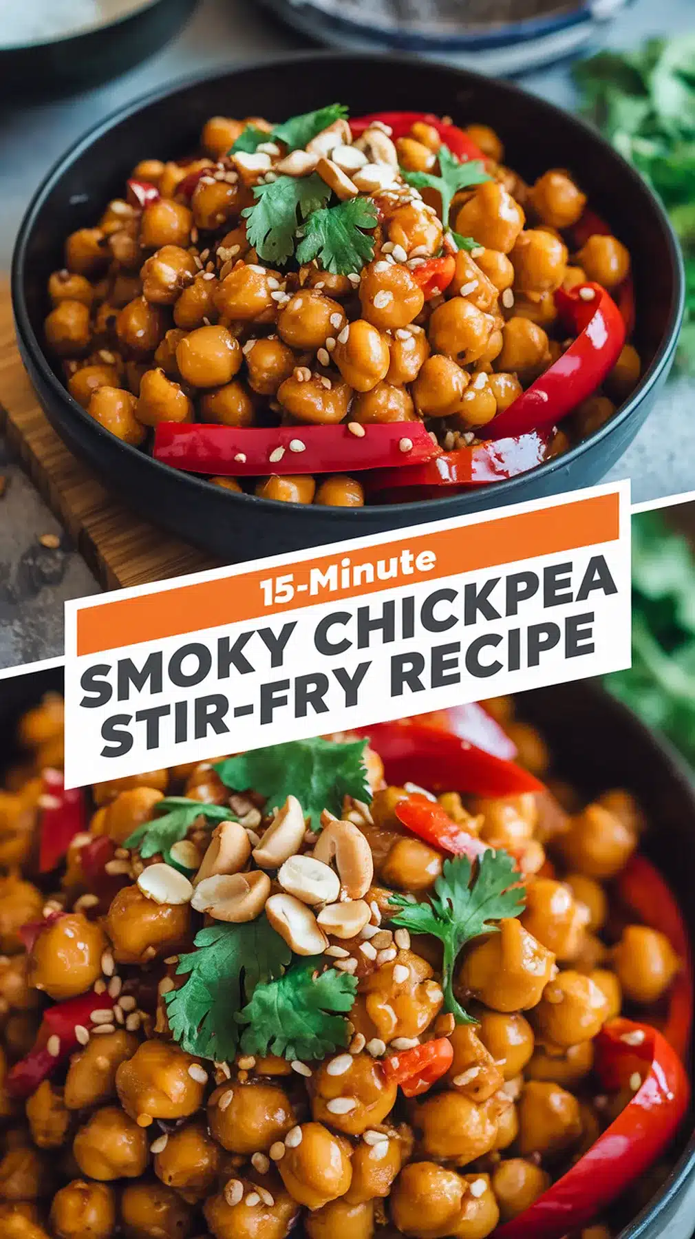 15-Minute Smoky Chickpea Stir-Fry