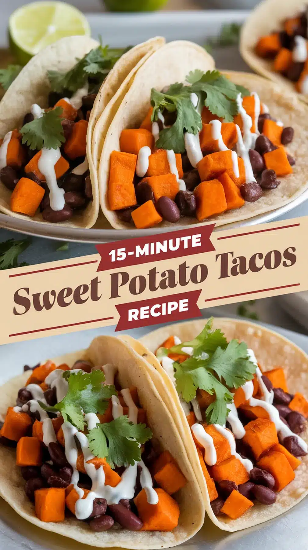 15-Minute Sweet Potato Tacos