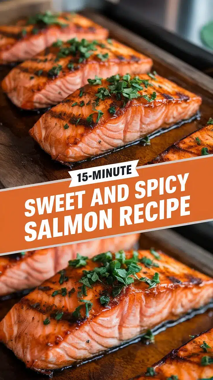 15-Minute Sweet and Spicy Salmon 1 15-Minute Sweet and Spicy Salmon