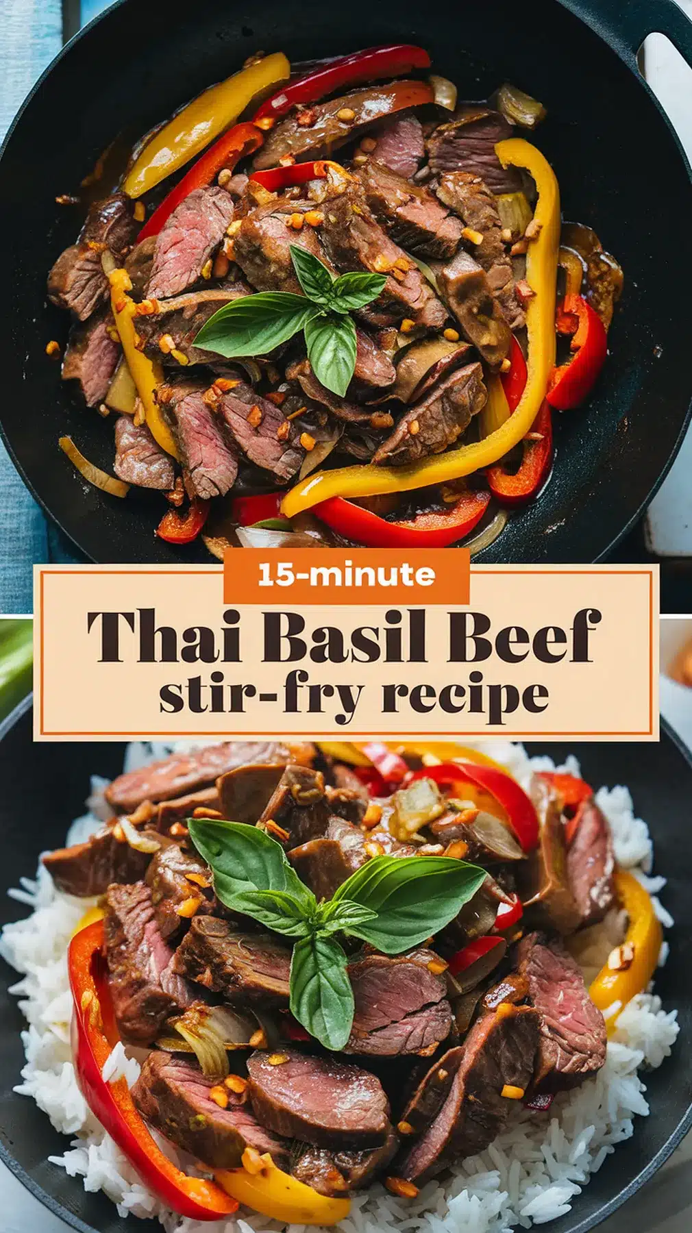 15-Minute Thai Basil Beef Stir-Fry