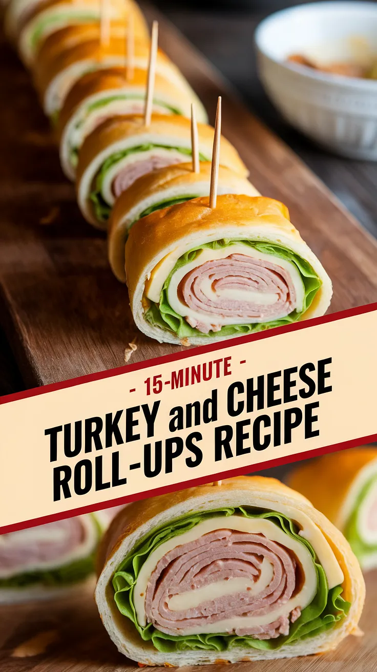 15-Minute Turkey and Cheese Roll-Ups