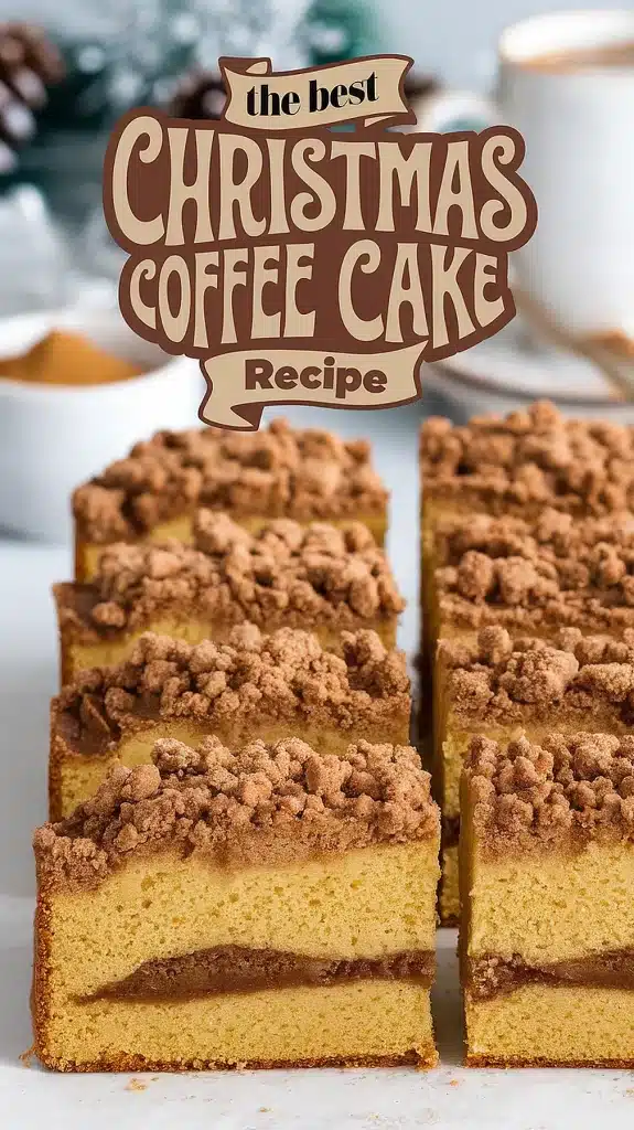 Festive Christmas Coffee Cake Recipe 1 Christmas Coffee Cake