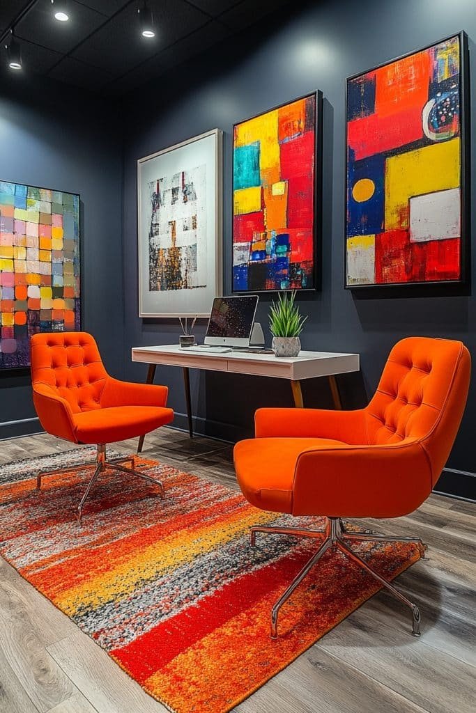 Contemporary Artistic Workspace