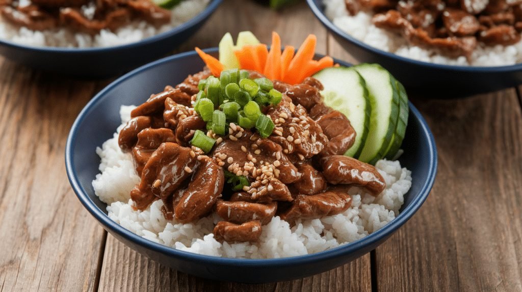 15-Minute Korean Beef Bowls