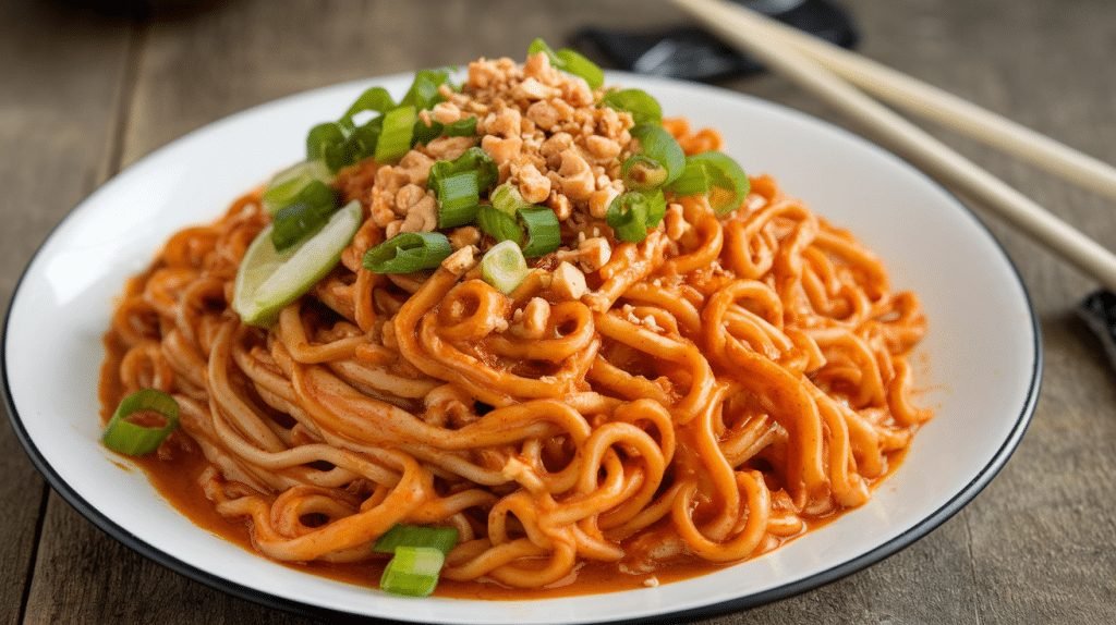 15-Minute Peanut Butter Noodles