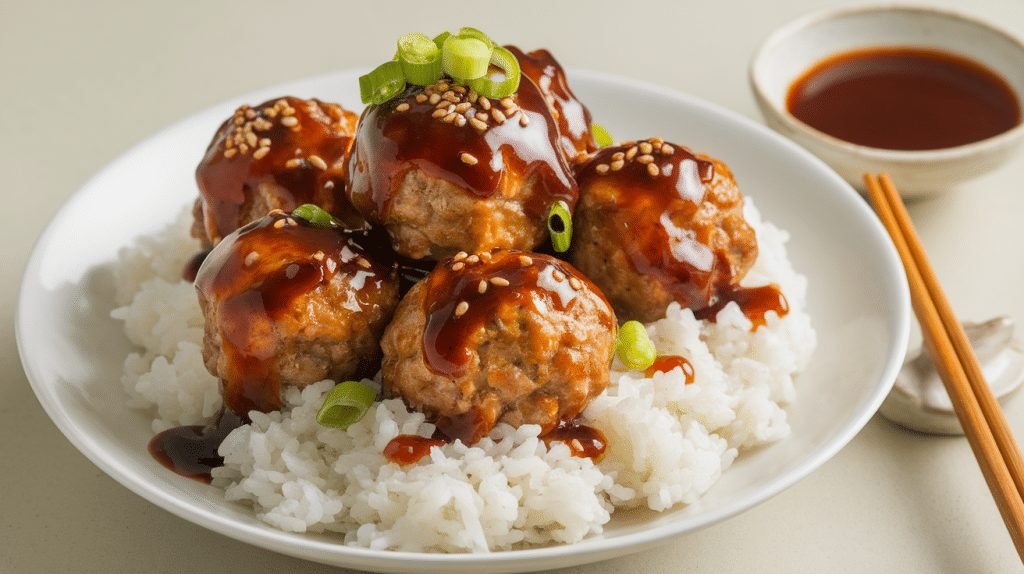 Teriyaki Glazed Meatballs