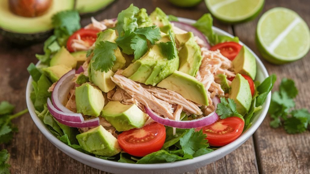 15-Minute Avocado Chicken Salad