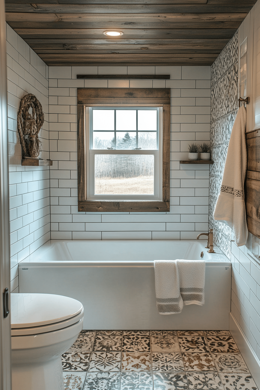 29 Small Bathroom With Tub And Shower Combo Farmhouse Ideas For A ...