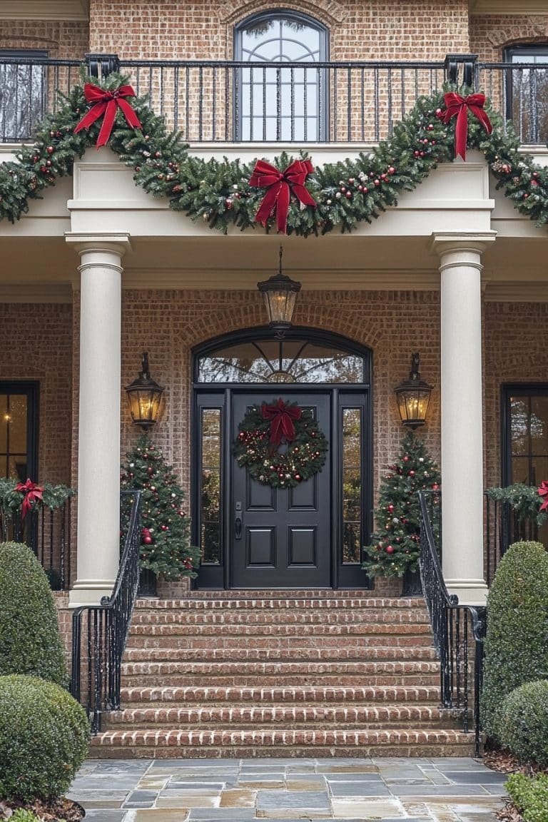 29 Christmas Porch Decor Ideas For A Beautiful And Welcoming Holiday ...