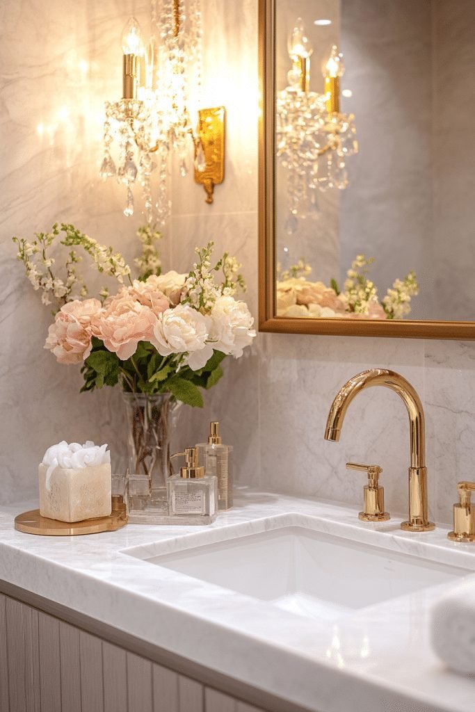 Luxe Marble Mini Bathroom