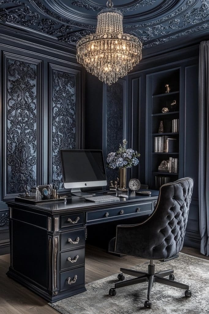 Modern Baroque Home Office