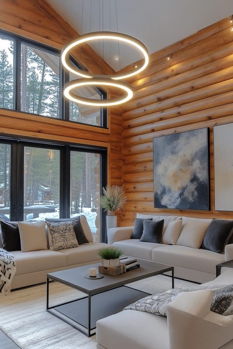 29 Log Home Interiors That Perfectly Balance Comfort And Style ...