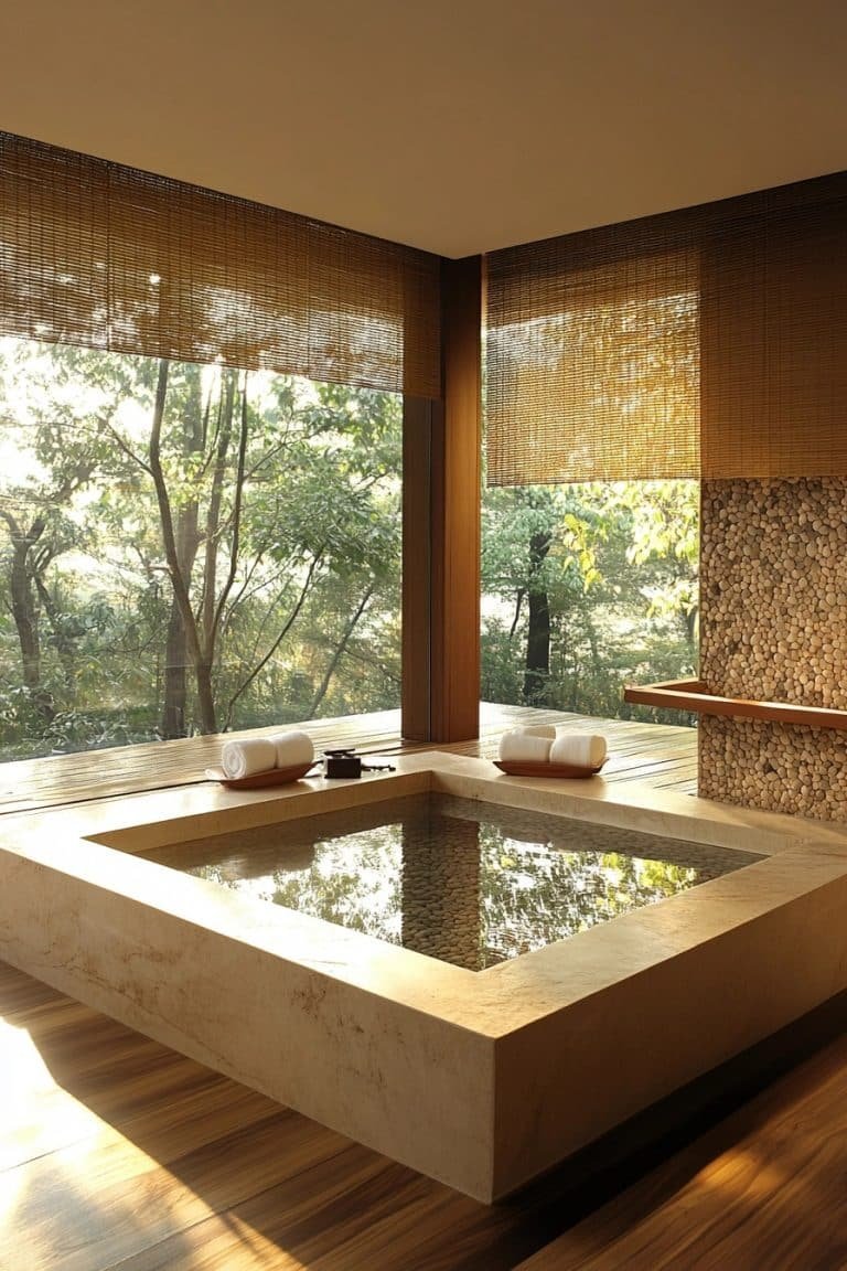 29 Japanese Bathroom Ideas That Blend Tradition With Modern Design - Courtneys World
