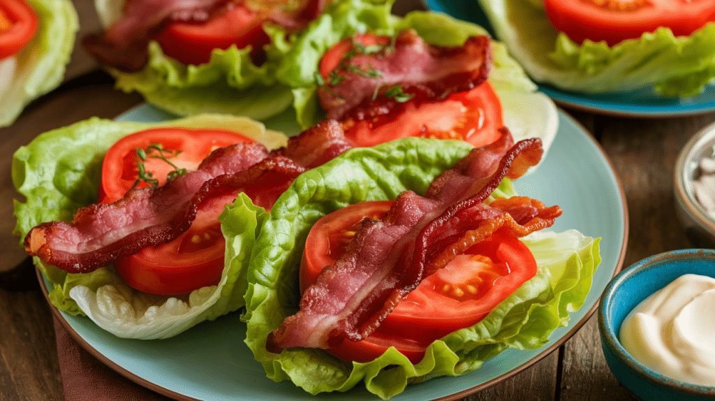 15-Minute BLT Lettuce Wraps