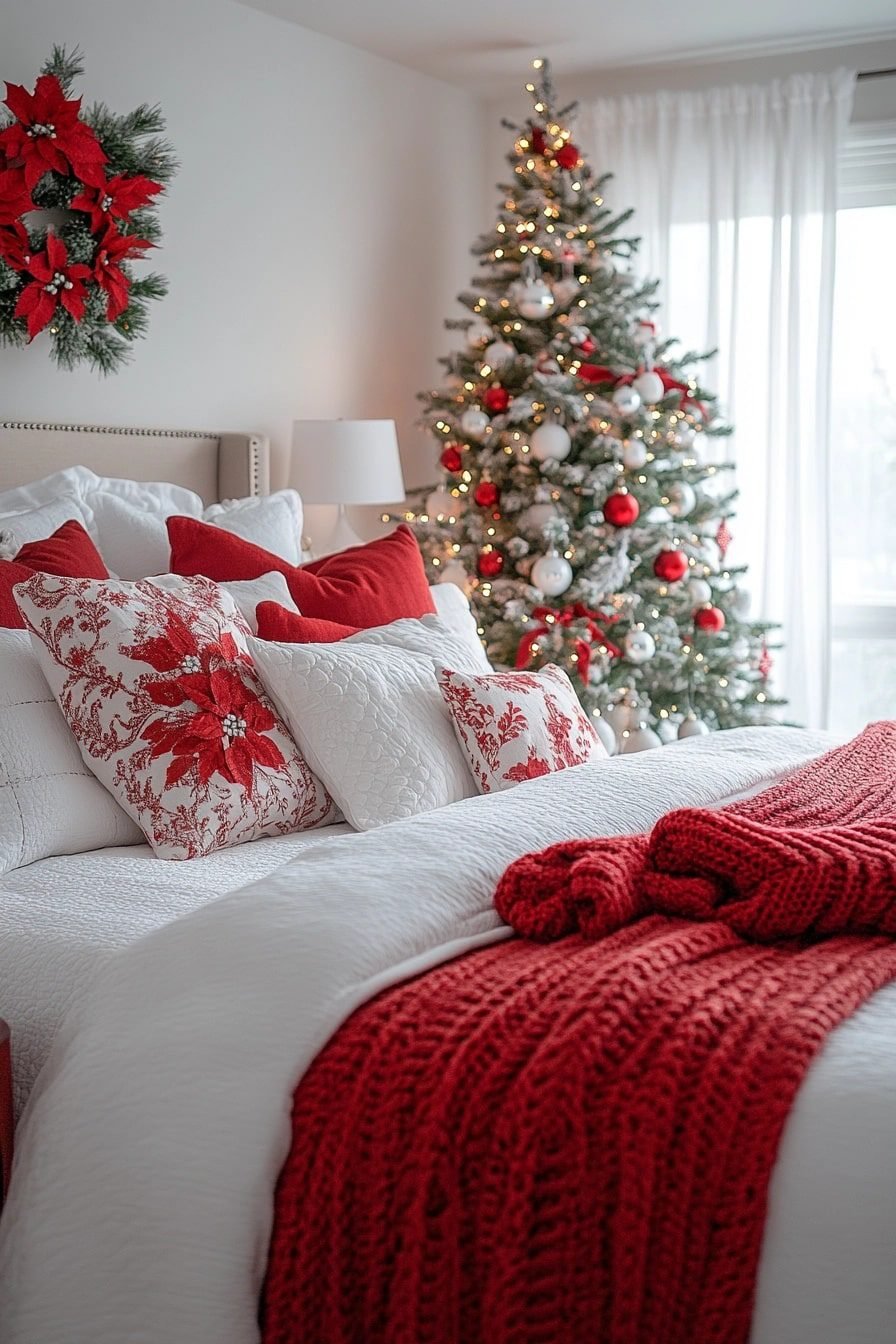 29 Red And White Christmas Decor Ideas To Create A Warm And Inviting ...