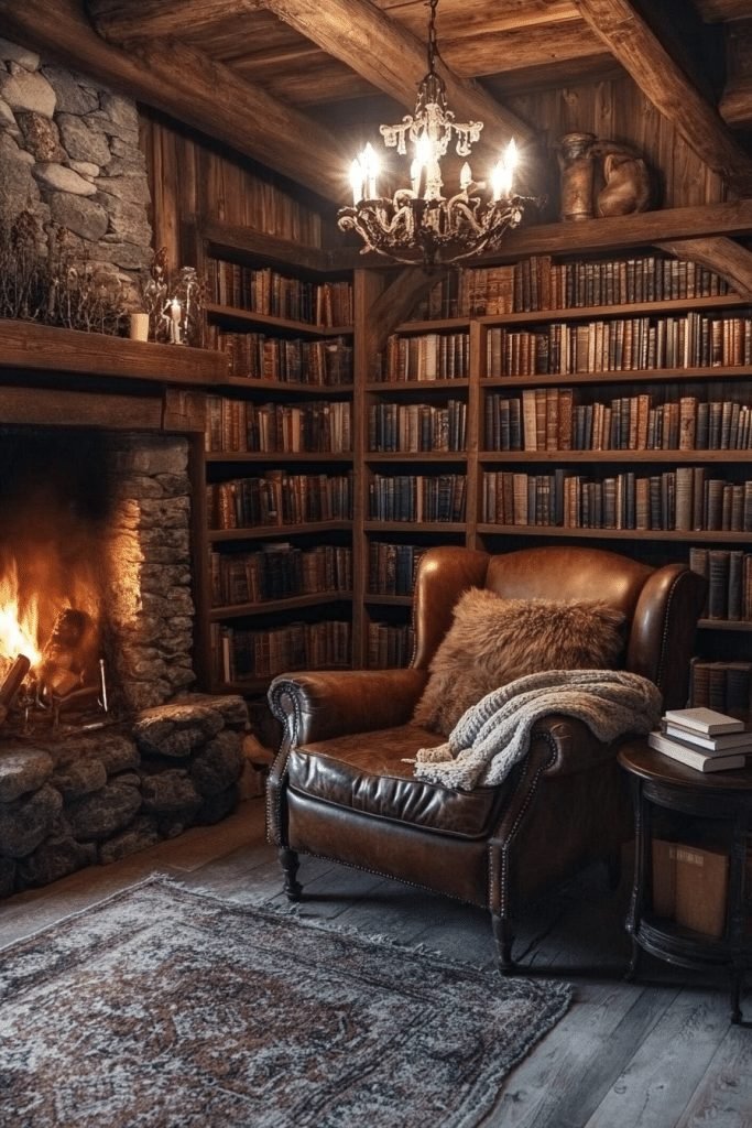 Rustic Cabin Book Haven