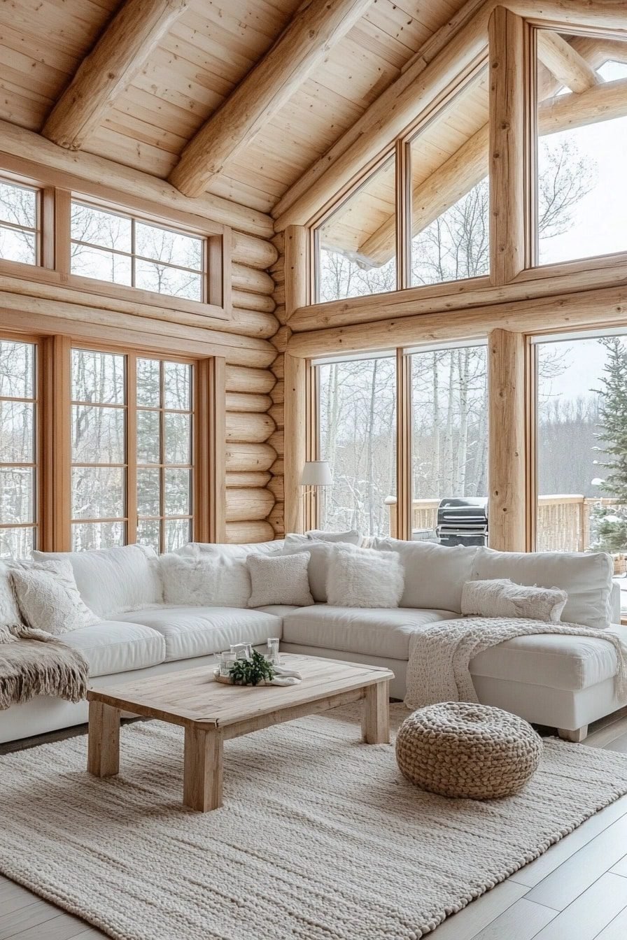 29 Log Home Interiors That Perfectly Balance Comfort And Style ...