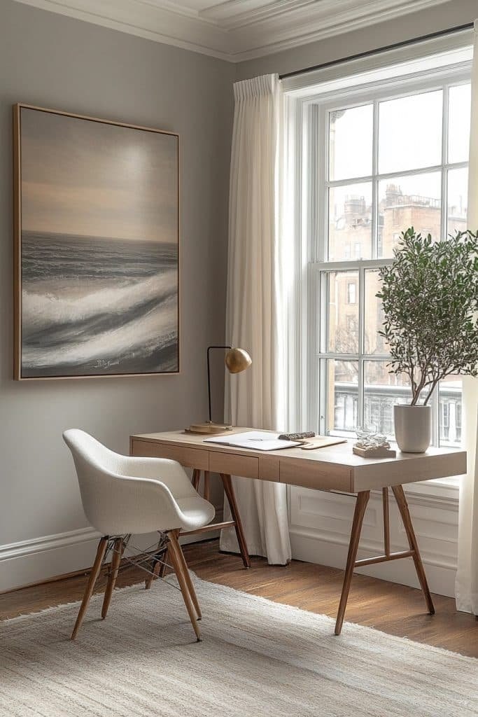 Serene Minimalist Sanctuary