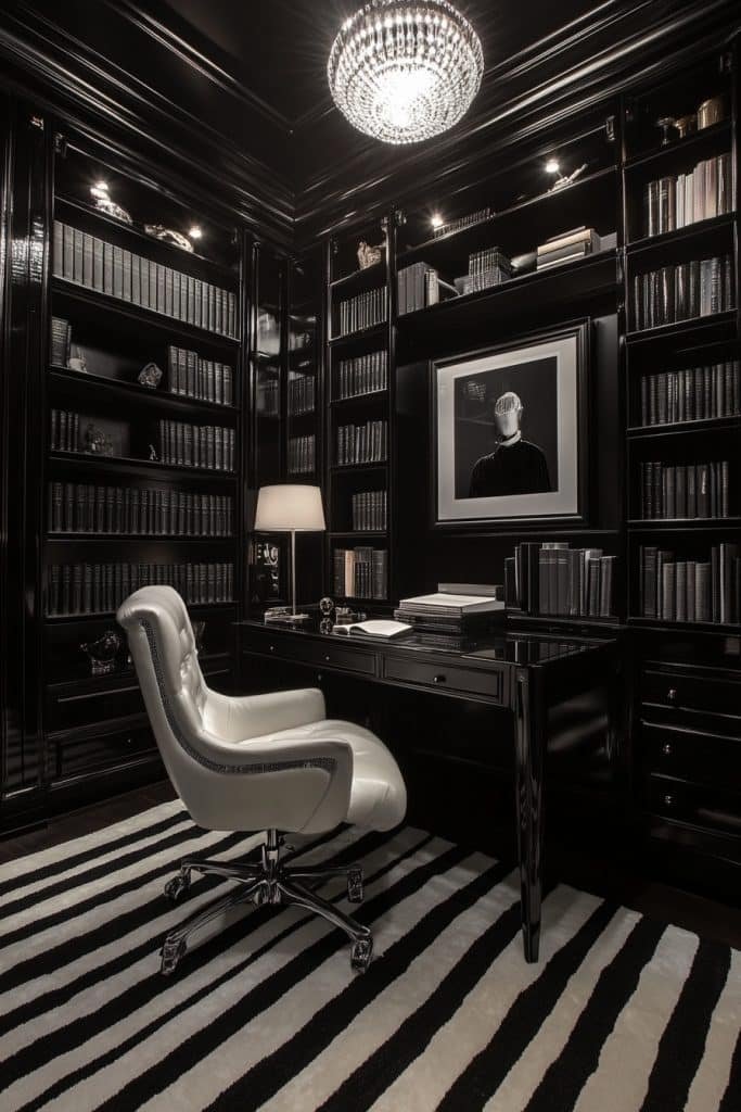 Sleek Monochrome Study