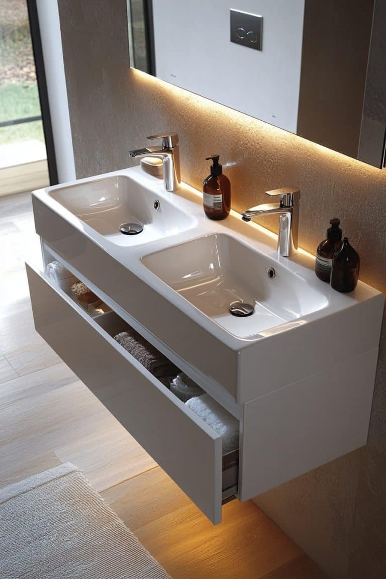 29 Double Sink Bathroom Vanity Ideas To Solve Morning Rush Problems ...