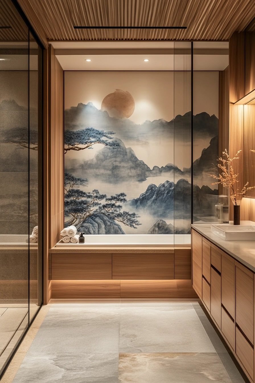 29 Japanese Bathroom Ideas That Blend Tradition With Modern Design - Courtneys World