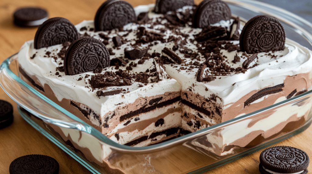 Oreo Lasagna