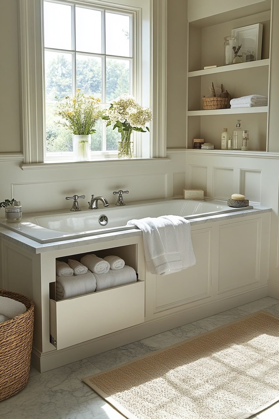 29 Small Bathroom With Tub Ideas To Enhance Your Bathroom’s Style - Courtneys World