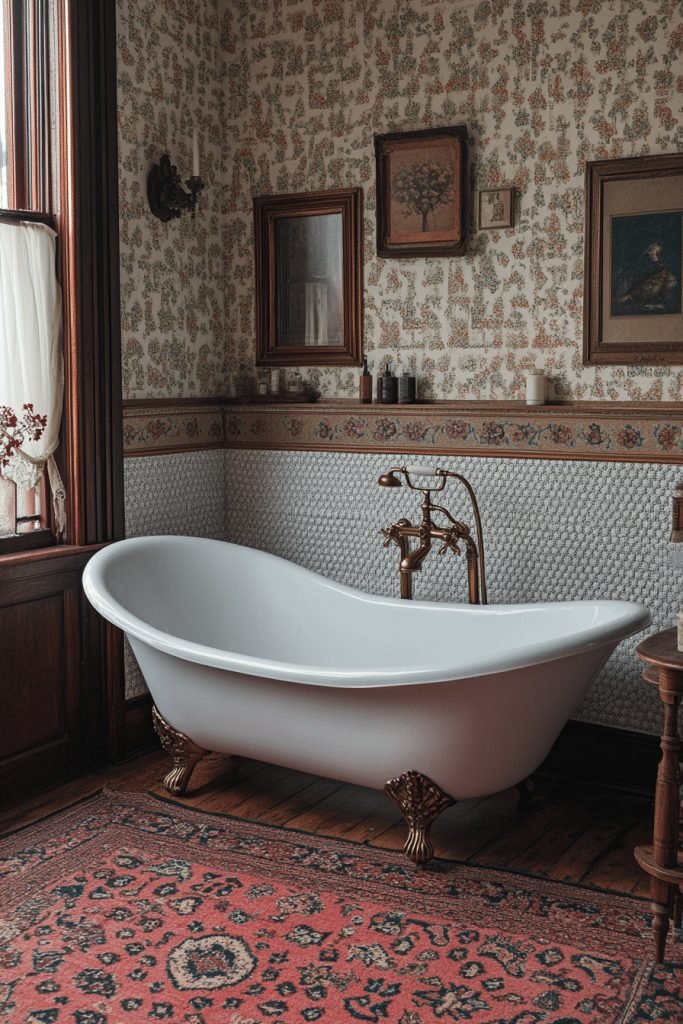 Victorian Bathroom with Slipper Bath