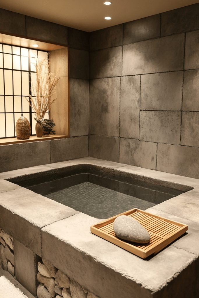 Zen-Inspired Tub Sanctuary