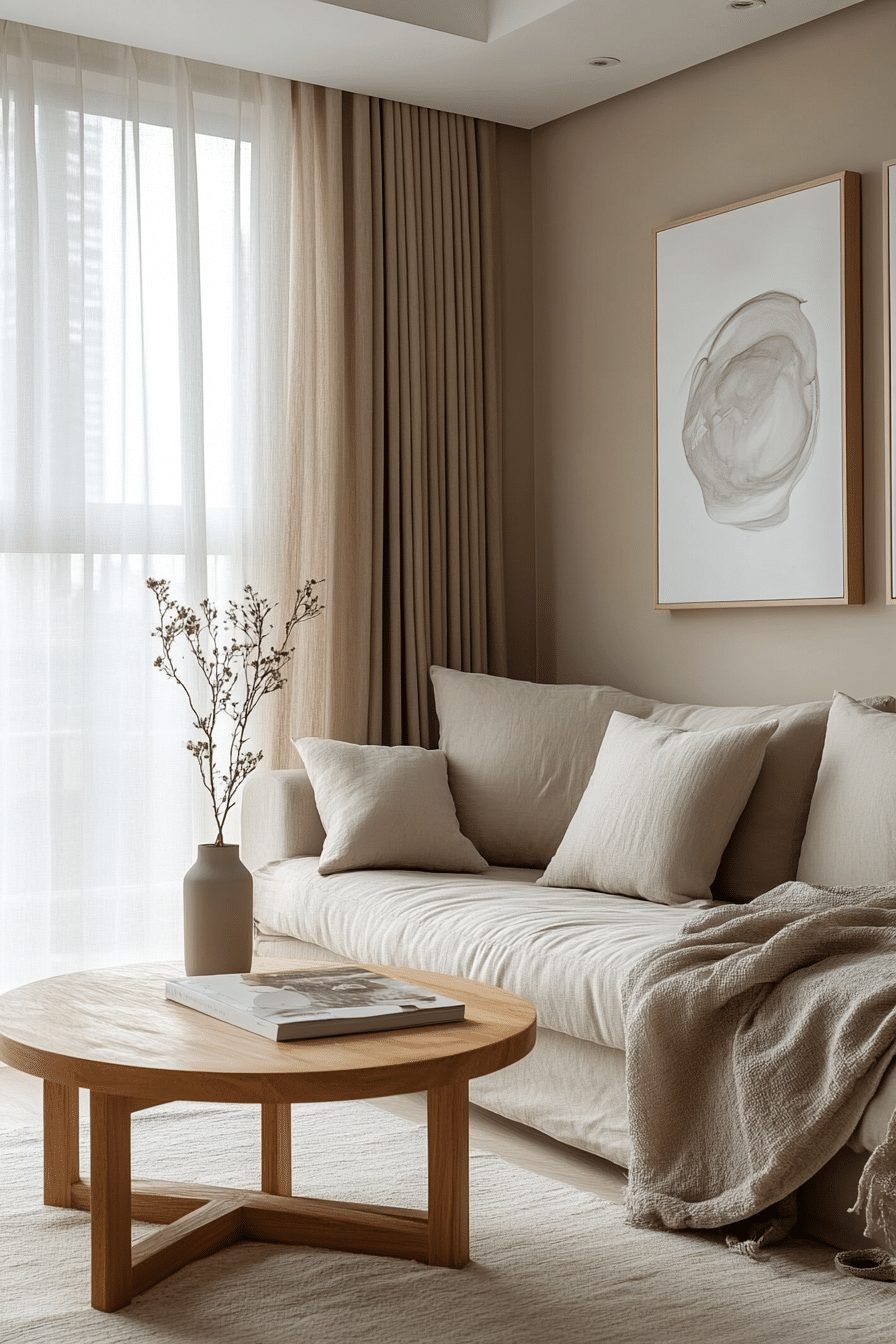 Modern apartment decor minimalist