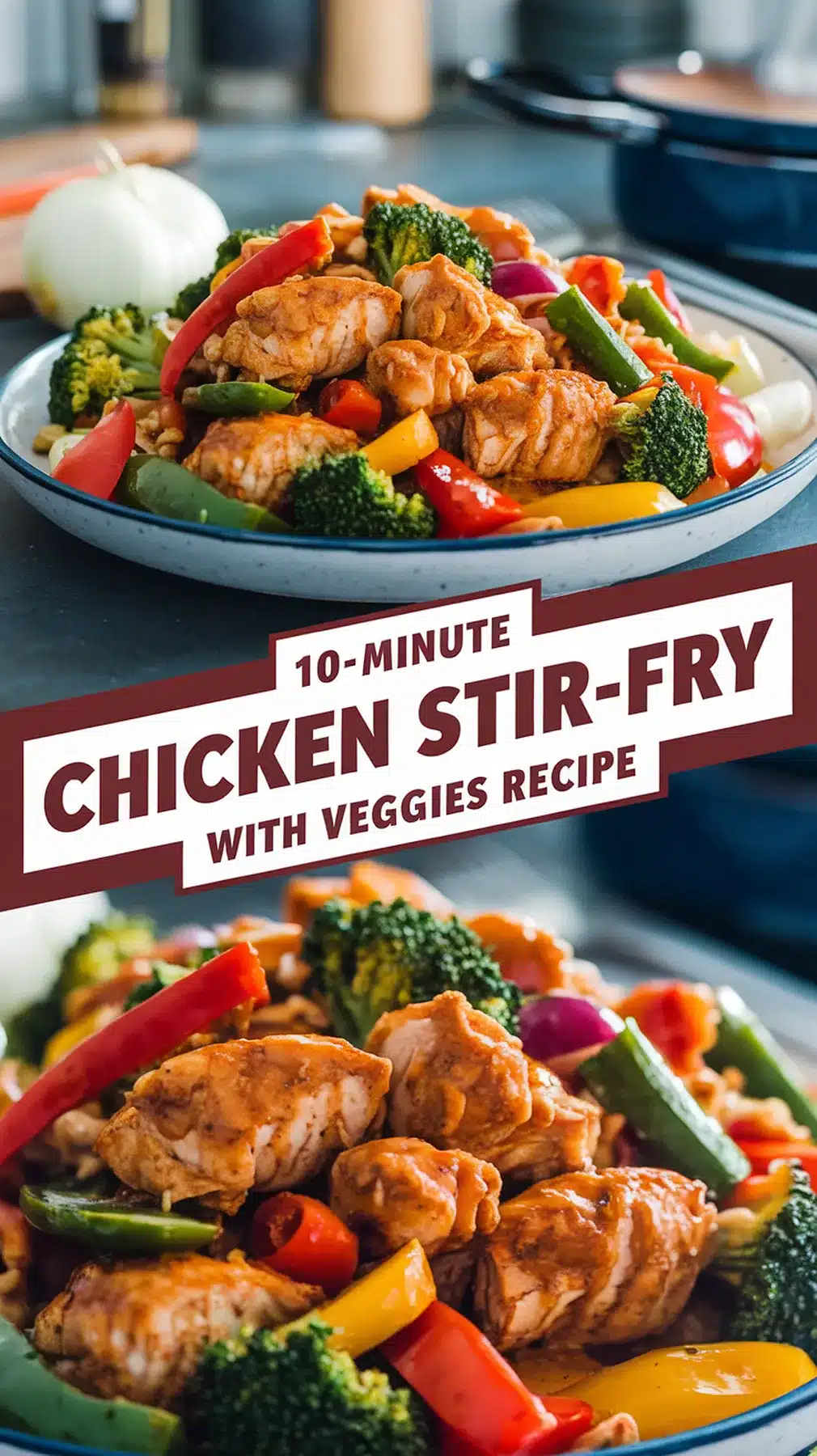 10-Minute Chicken Stir-Fry with Veggies