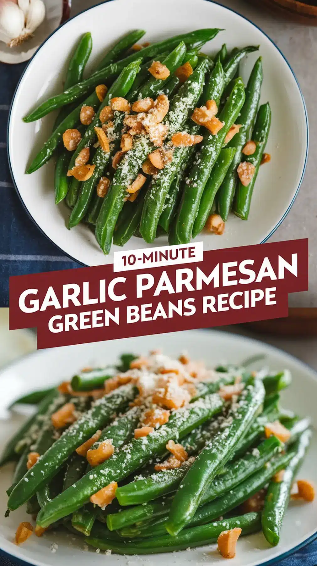 Quick and Delicious 10-Minute Garlic Parmesan Green Beans 1 10-Minute Garlic Parmesan Green Beans