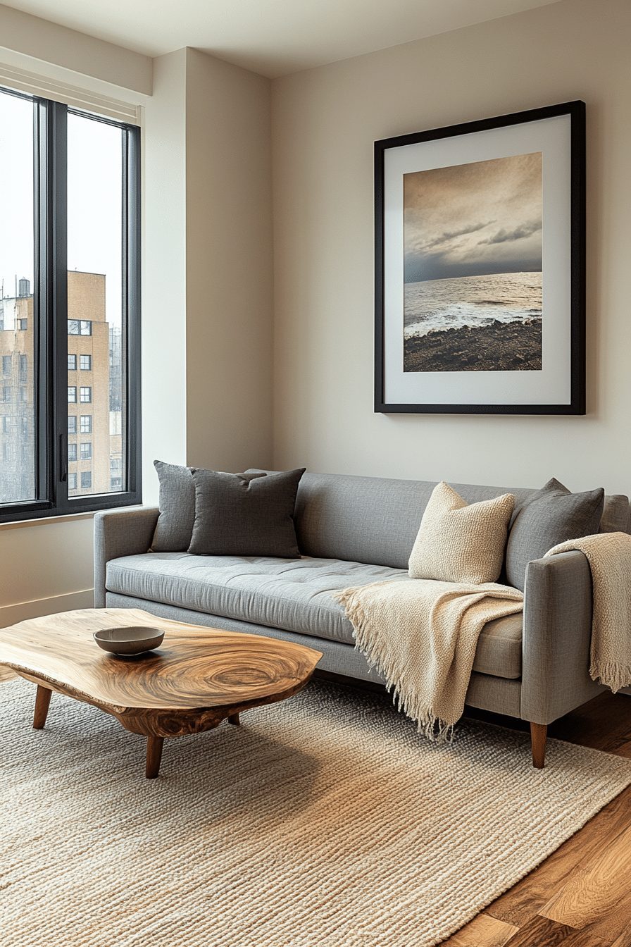 Modern apartment decor minimalist