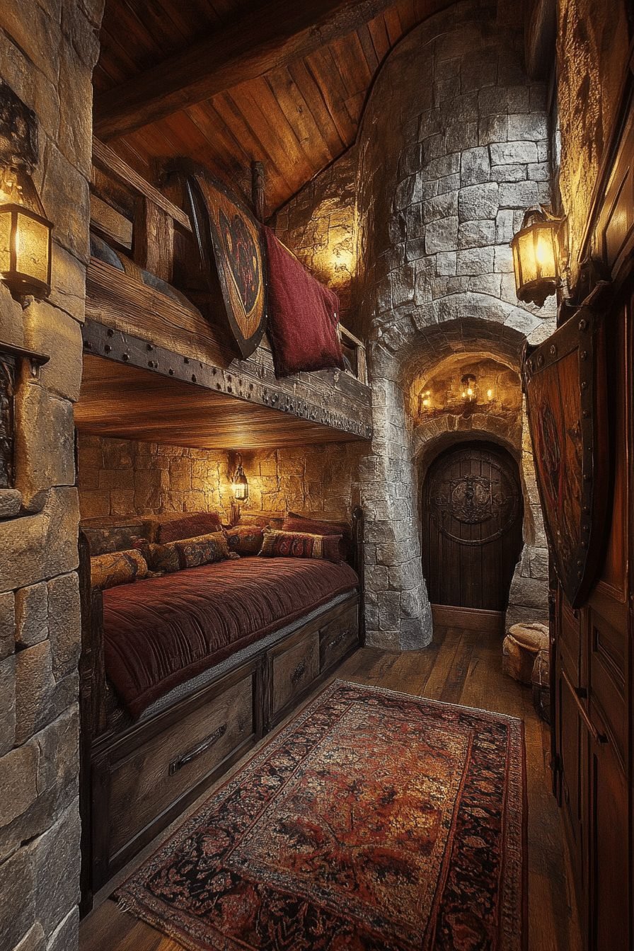Whimsical bedroom kids