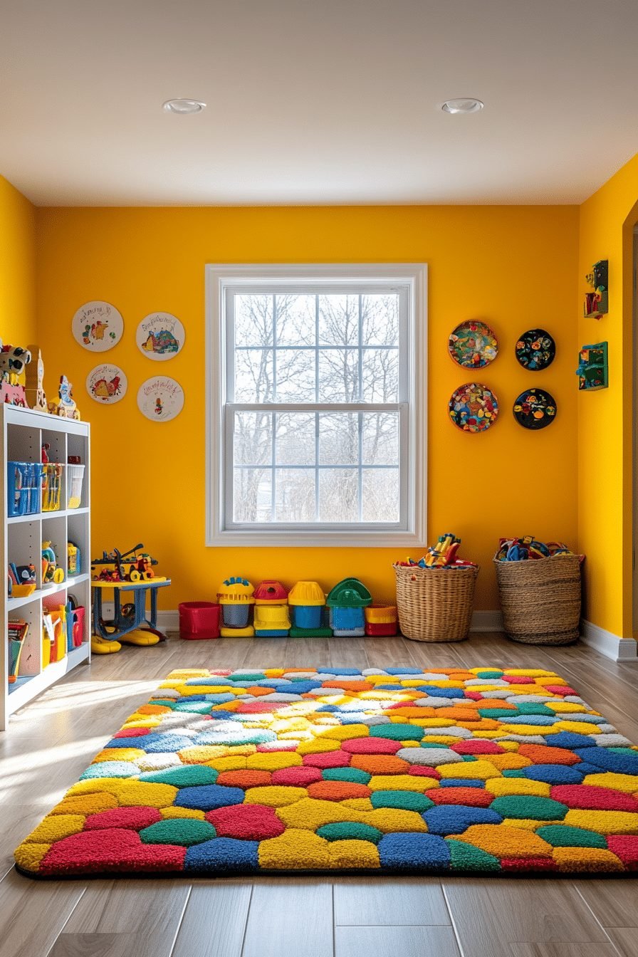  Sunshine Yellow Playroom