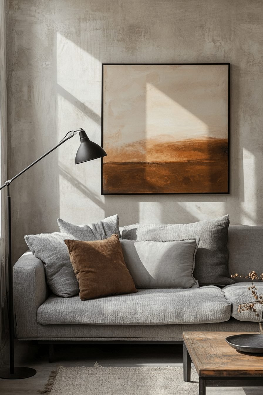 Modern apartment decor minimalist