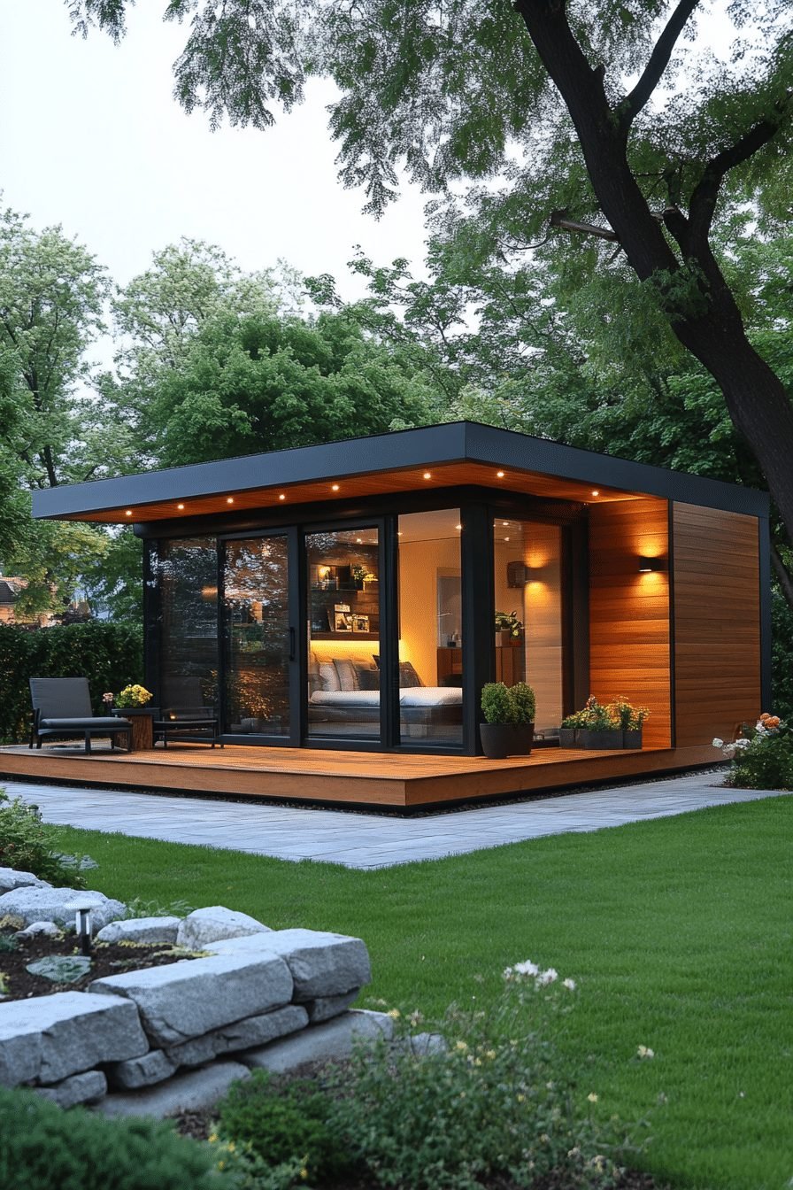 Modular Garden Guest House