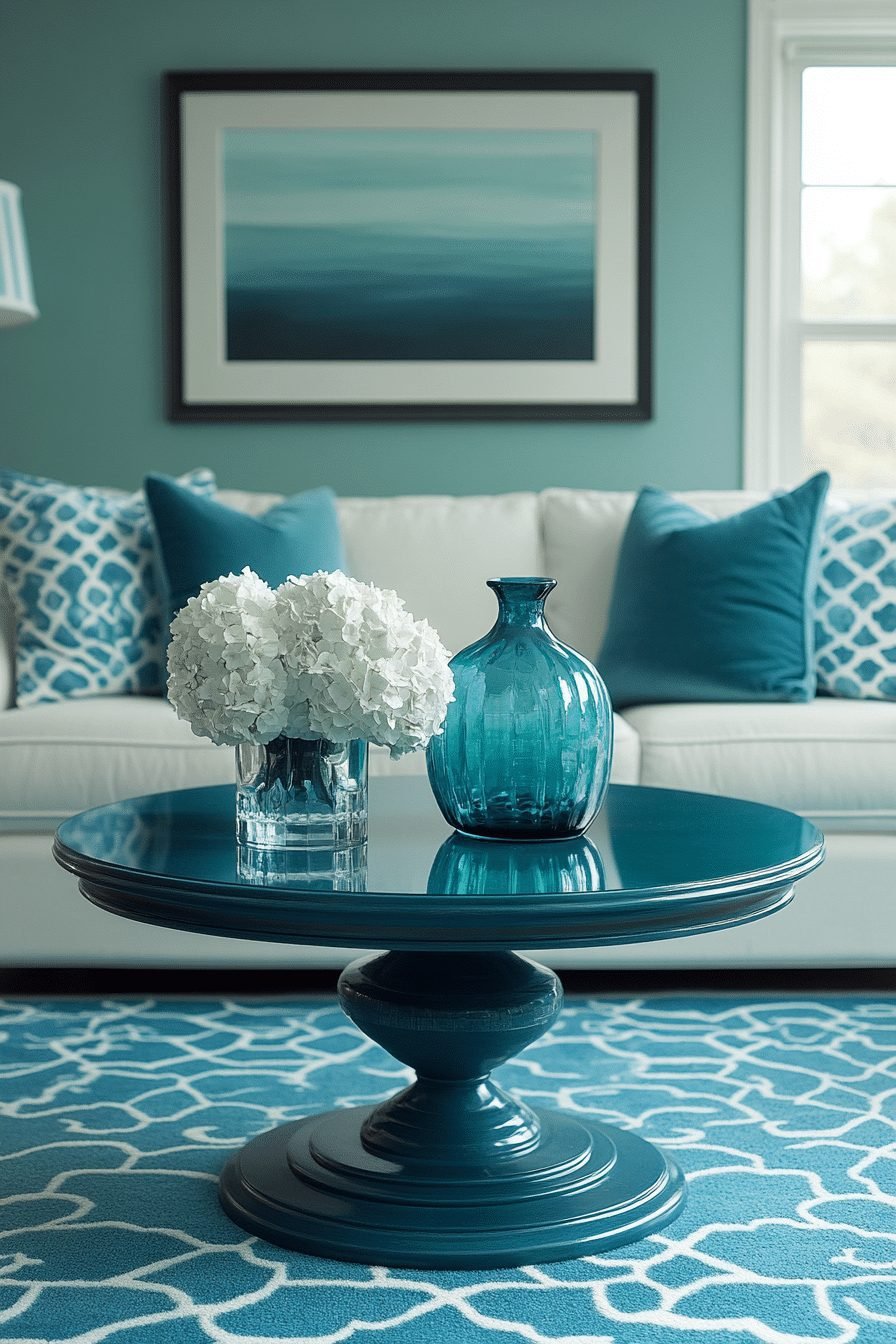 Cool Teal Refreshment Area
